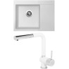 Set Sinks G2828 (dřez Rim 650 L Milk 28 levý + baterie Mix 3 P Milk 28)