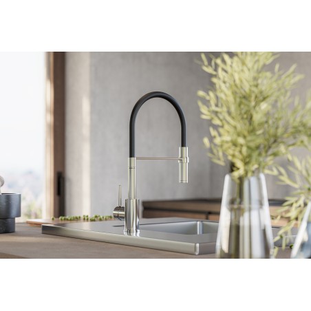 Kuchyňský dřez Alveus Luxal 20 central, plochý lem