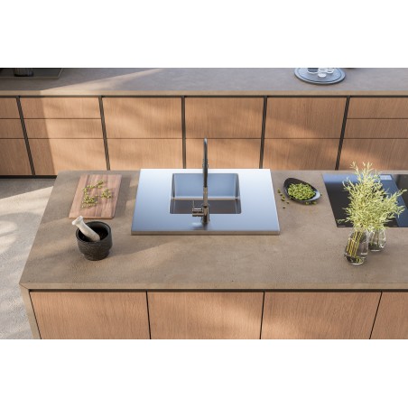 Kuchyňský dřez Alveus Luxal 20 central, plochý lem