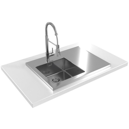 Kuchyňský dřez Alveus Luxal 30 levý, plochý lem