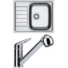 Set Franke N103 (dřez SKN 611-62 + baterie FC 9547.031 Chrom)
