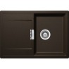 Kuchyňský dřez Schock Mono D-100S Bronze, montáž do roviny