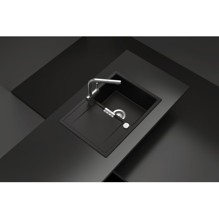 Kuchyňský dřez Schock Mono D-100S Magma, montáž do roviny