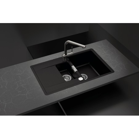 Kuchyňský dřez Schock Mono D-150 Stone, montáž do roviny