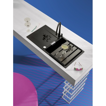 Kuchyňský dřez Schock Mono D-100L Berry, spodní montáž