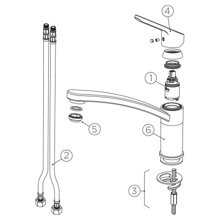 Kuchyňská baterie Schock SC-90 Berry