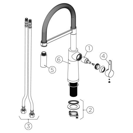 Kuchyňská baterie Schock SC-550 Ivy