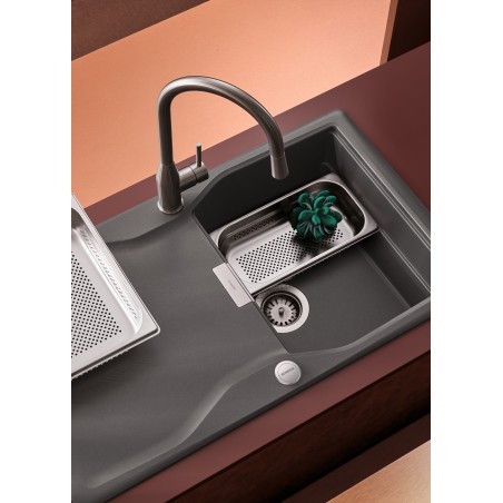 Kuchyňská baterie Schock Kavus.120 Gunmetal brushed