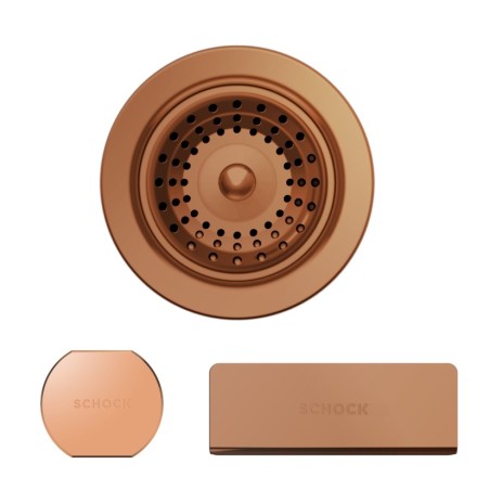 Části dřezu v provedení Copper brushed, Schock 400065COB Části dřezu v provedení Copper brushed, Schock 400065COB