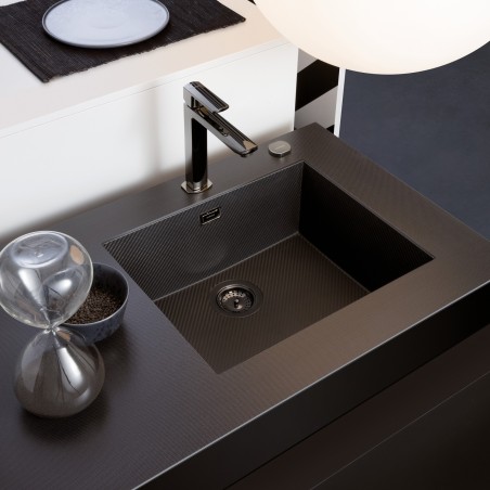 Části dřezu v provedení Gunmetal brushed, Schock 400065GUB Části dřezu v provedení Gunmetal brushed, Schock 400065GUB