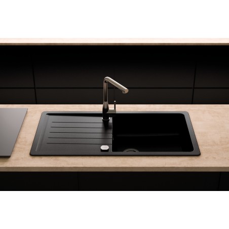 Části dřezu v provedení Gunmetal brushed, Schock 400065GUB Části dřezu v provedení Gunmetal brushed, Schock 400065GUB