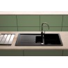 Části dřezu v provedení Gunmetal brushed, Schock 400071GUB Části dřezu v provedení Gunmetal brushed, Schock 400071GUB