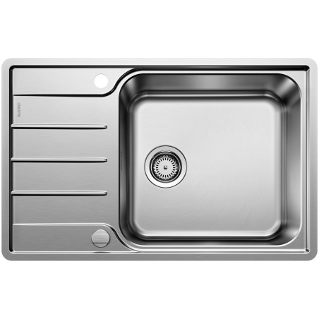 Kuchyňský dřez Blanco Lemis XL 6 S-IF Compact Kartáčovaný, s excentrem