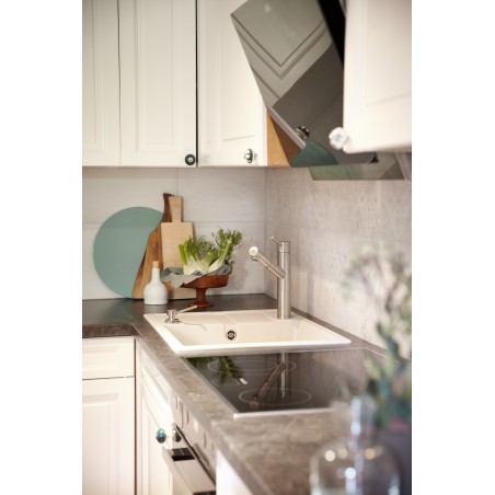 Kuchyňský dřez Schock Manhattan D-100 Onyx, spodní montáž