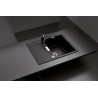 Kuchyňský dřez Schock Manhattan D-100S Asphalt, horní montáž