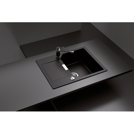 Kuchyňský dřez Schock Manhattan D-100S Onyx, horní montáž