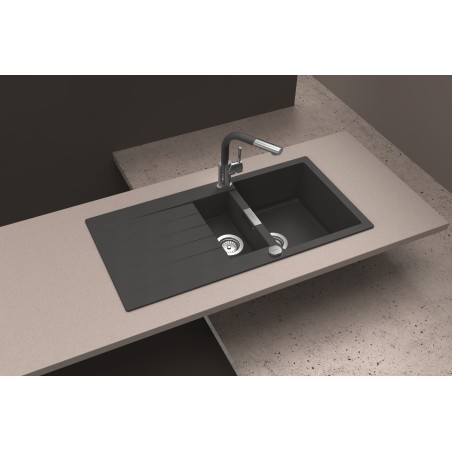 Kuchyňský dřez Schock Signus D-150 Magma, horní montáž