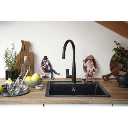 Kuchyňský dřez Schock Mono N-100S Stone, horní montáž