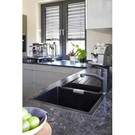 Kuchyňský dřez Schock Signus D-150 Silverstone, horní montáž