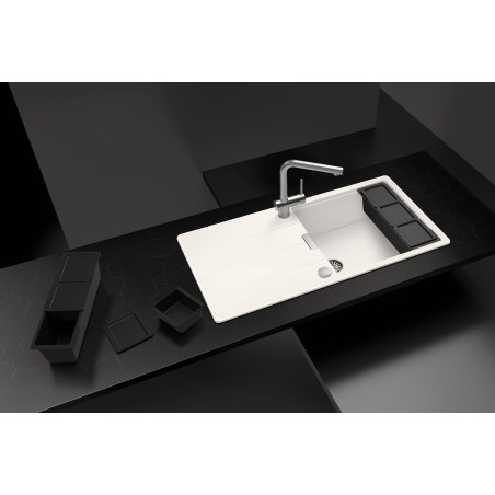 Kuchyňský dřez Schock Tia D-100L Puro, horní montáž