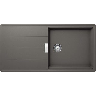 Kuchyňský dřez Schock Tia D-100L Silverstone, horní montáž
