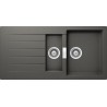 Kuchyňský dřez Schock Signus D-150 Silverstone, montáž do roviny