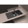 Kuchyňský dřez Schock Signus D-150 Silverstone, montáž do roviny