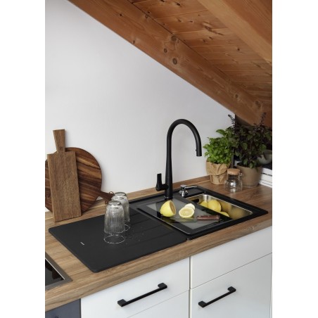 Kuchyňský dřez Schock Mono N-100S Stone, spodní montáž