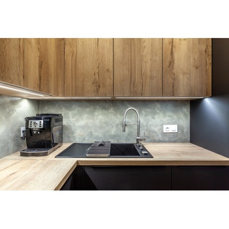 Kuchyňský dřez Schock Mono D-100XS Night, horní montáž