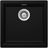 Kuchyňský dřez Schock Kiruna N-100 Night, montáž do roviny