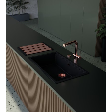 Kuchyňský dřez Schock Kiruna N-100XL Ivy, spodní montáž