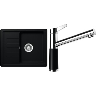 Set Schock S1-4 (dřez Toledo D-100XS Puro + baterie SC-510 Puro)