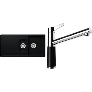 Set Schock S4-4 (dřez Toledo D-150 Puro + baterie SC-510 Puro)