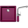 Set Schock S12-6 (dřez Greenwich N-100 Berry + baterie SC-540 Berry)