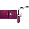 Set Schock S9-7 (dřez Mono D-100L Berry + baterie SC-540.120 Berry)