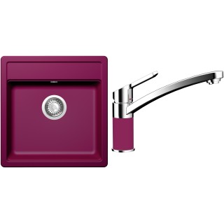 Set Schock S11-3 (dřez Mono N-100S Berry + baterie SC-90 Berry)