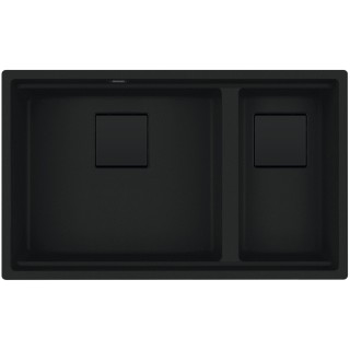 Kuchyňský dřez Franke Kubus 2 KNG 120/2 Matná černá
