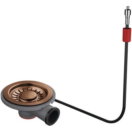 Otočný sítkový ventil 3 1/2" Franke 112.0629.956, Měděná Otočný sítkový ventil 3 1/2" Franke 112.0629.956, Měděná