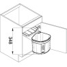 Odpadkový koš Franke Sorter Mini, 17,5 l Odpadkový koš Franke Sorter Mini, 17,5 l
