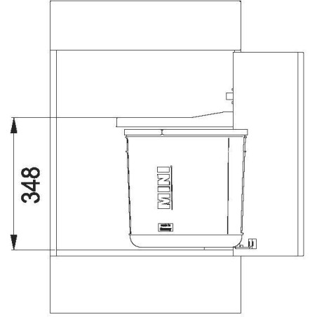 Odpadkový koš Franke Sorter Mini, 17,5 l Odpadkový koš Franke Sorter Mini, 17,5 l