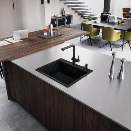 Otočný knoflík excentru Franke Colorline, Matná černá Otočný knoflík excentru Franke Colorline, Matná černá