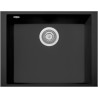 Kuchyňský dřez Sinks Cube 490U Nanoblack N6, pro spodní montáž Kuchyňský dřez Sinks Cube 490U Nanoblack N6, pro spodní montáž