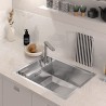 Kuchyňský dřez Sinks Invisible 627 FI 1,0 mm Kuchyňský dřez Sinks Invisible 627 FI 1,0 mm