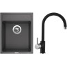 Set Sinks G8326 (dřez Classic 400 Pureblack 26 + baterie Vitalia Pureblack 26) Set Sinks G8326 (dřez Classic 400 Pureblack 26 + baterie Vitalia Pureblack 26)