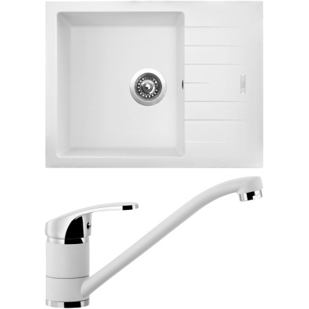 Set Sinks G10928 (dřez Perfecto 650 Milk 28 + baterie Pronto Milk 28) Set Sinks G10928 (dřez Perfecto 650 Milk 28 + baterie Pronto Milk 28)