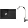 Set Sinks G25226 (dřez Ultima 790 Pureblack 26 + baterie Arco Celonerezová) Set Sinks G25226 (dřez Ultima 790 Pureblack 26 + baterie Arco Celonerezová)