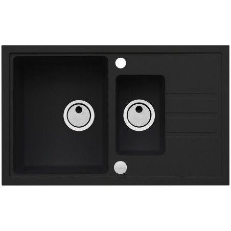 Kuchyňský dřez Alveus Intermezzo 70 Deep Black 90