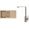 Set Alveus (dřez Cadit 80 Beige 55 + baterie Afra Beige 55) Set Alveus (dřez Cadit 80 Beige 55 + baterie Afra Beige 55)