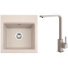 Set Alveus (dřez Gem 10 Beige 55 + baterie Afra Beige 55) Set Alveus (dřez Gem 10 Beige 55 + baterie Afra Beige 55)