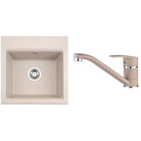 Set Alveus (dřez Gem 10 Beige 55 + baterie Nina Beige 55) Set Alveus (dřez Gem 10 Beige 55 + baterie Nina Beige 55)